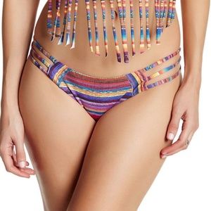 NEW Ale By Alessandra Ambrosio Bahia Coast Strappy‎ Bikini Bottom [ SZ XS ]